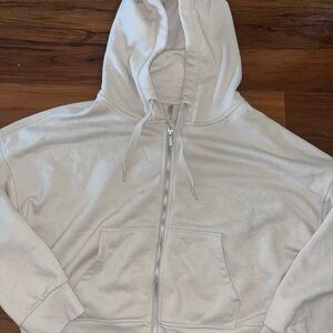 Calvin Klein Cropped Zip Up